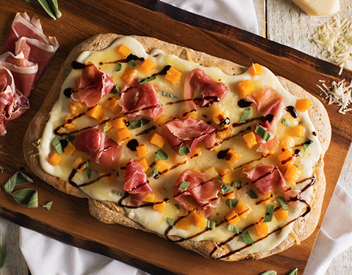 Butternut Squash, Prosciutto and Sage Flatbread