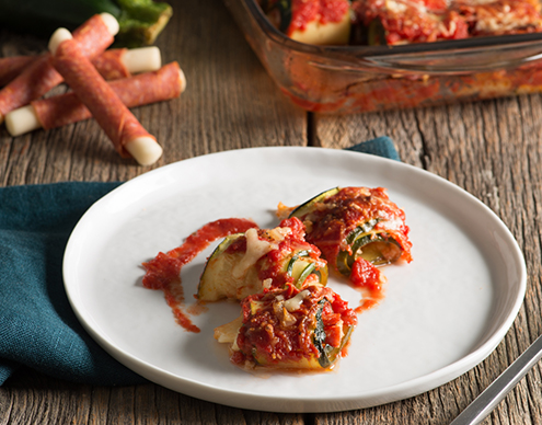 Zucchini Lasagna Roll-Ups