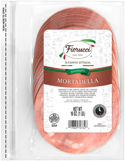 Mortadella 1lb Pre-Sliced