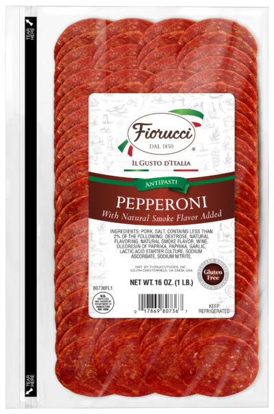 Pepperoni 1lb Pre-Sliced