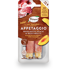 Prosciutto, Peach & Mozzarella Appetaggio