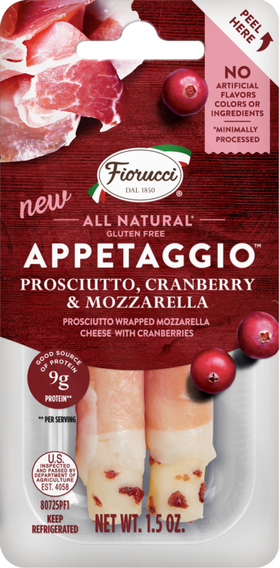 Prosciutto, Cranberry & Mozzarella Appetaggio