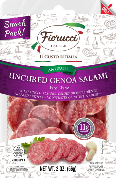 Genoa Salami Charcuterie Snacks