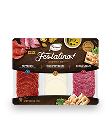 Fiorucci Festalino Pepperoni, Provolone & Genoa Sandwich Kit
