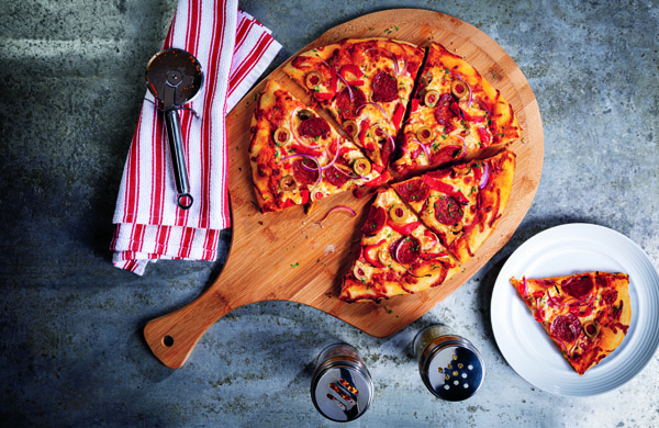 Spanish-Style Pizza